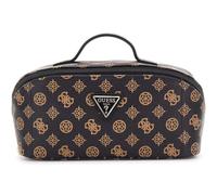 GUESS Neceser Wilder Cosmetic Travel Bag Brown marrón Oscuro