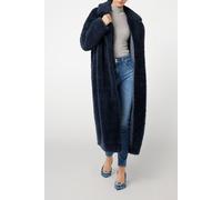 GUESS New Alina Long Coat Suiting Blue Talla: S | Chaquetas de Piel Sintética Outlet | Mujer | Azul