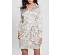 GUESS New Ls Alya Printed New G Logo Sand Prin Talla: L | Blusón Outlet | Mujer | Marrón