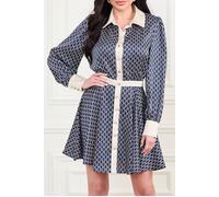 GUESS New Monogram Flared New Monogram Secret Talla: 38 | Mini Vestidos Outlet | Mujer