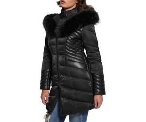 GUESS New Oxana Jacket JBLK - Jet Black A996 X-Large, JBLK - Jet Black A996, XL/XXL