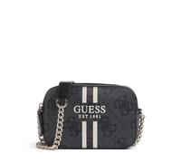 Guess Noelle 4G Logo Bandolera gris oscuro, imitación de cuero, mujer