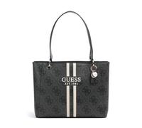 Guess Noelle 4G Logo Bolsa shopping gris oscuro, imitación de cuero, mujer