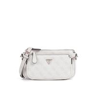 Guess Noelle 4G Logo Bolso de hombro blanco, imitación de cuero, mujer