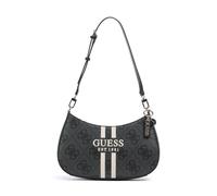 Guess Noelle 4G Logo Bolso de hombro gris oscuro, imitación de cuero, mujer