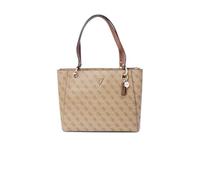 GUESS Noelle, Bag para Mujer, Latte Logo/Marrón, Talla única