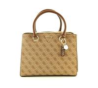 GUESS bolso Noelle Girlfriend Satchel Latte Logo / Brown