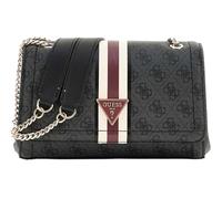GUESS Noelle - Bolso cruzado convertible con solapa para mujer, Logotipo de color carbón, One Size, Noelle - Bolso cruzado convertible con solapa