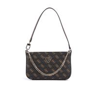 Guess Noelle Bolso de hombro moreno, imitación de cuero, mujer