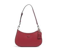 Guess Noelle Bolso de hombro rojo oscuro, imitación de cuero, mujer