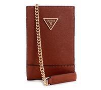 GUESS Noelle Chit Chat Phone Bag Light Cognac