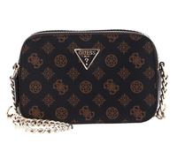 GUESS Noelle Girlfriend Crossbody Camera Bag Mocha Logo
