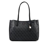 GUESS bolso de hombro maletín con compartimento para portátil Noelle II Tech Tote Coal Logo gris oscuro