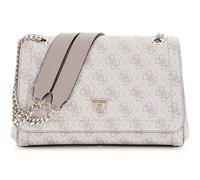 Guess Noelle Bolso de hombro gris claro, imitación de cuero, mujer
