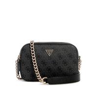 GUESS Noelle II Crossbody Camera, Bolso Bandolera Mujeres, Logotipo de carbón, Talla única