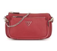 GUESS bolso bandolera bolso de hombro Noelle II Double Pouch Crossbody Bag Garnet rojo oscuro