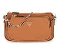 GUESS Noelle II Double Pouch Crossbody Bag Light Cognac