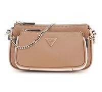 GUESS Noelle II Double Pouch Crossbody Bag Tan Multi
