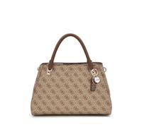 GUESS Bolso de mano 'NOELLE II LUXURY SATCHEL' marrón / capuchino One Size marrón / capuchino