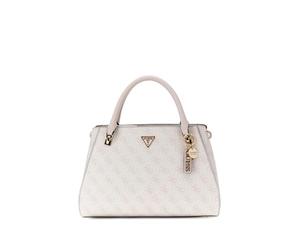 GUESS Noelle II Luxury Satchel White Logo
