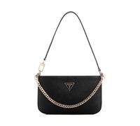 Guess Bolso bandolera Noelle II Mini para mujer, imitación de cuero, negro, cierre superior