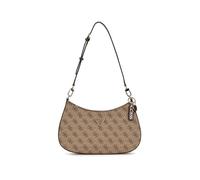 Guess Bolso de hombro Noelle II con cremallera superior Latte logo/Marrón