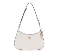 GUESS Noelle II Top Zipper Shoulder Bag White Logo