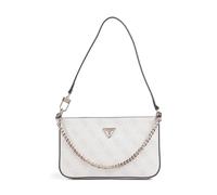 Guess Noelle Mini Bolso de hombro blanco, imitación de cuero, mujer