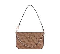 Guess Noelle Bolso de hombro marrón claro, imitación de cuero, mujer