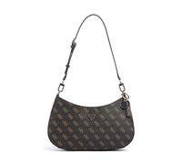 Guess Noelle Q Logo Bolso de hombro moreno, imitación de cuero, mujer
