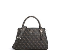 Guess Noelle Q Logo Bolso de mano moreno, imitación de cuero, mujer