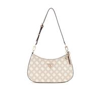 GUESS Noelle Top Zip Shoulder Bag Sand Logo
