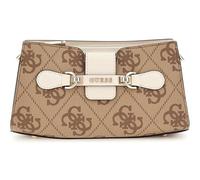 GUESS Nolana Mini Crossbody Top Zip Latte Logo/Bone