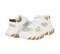 GUESS Norina, Zapatillas Mujer, Blanco Beige 140, 41 EU