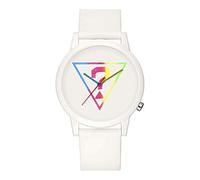 Guess Reloj Analógico para Mujer de Cuarzo con Correa en Silicona V1024M1