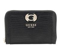 GUESS Orlina, Cartera Mediana con Cremallera Alrededor, Color Negro, Talla única