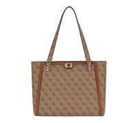 GUESS Orlina Logo Noel Tote Latte Logo/Brown