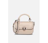 GUESS Orlina Top Handle Flap Bag Taupe