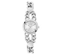 Guess P SLV CS/Sun SLV DL/P SLV Logo BRCT W/CRYS W/ADJT G Links, Plateado, Plata