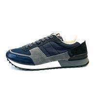 GUESS Padova, Sneaker Hombre, Blue, 42 EU