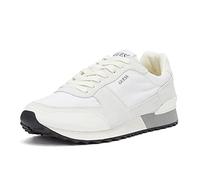 Guess Padova, Zapatillas Hombre, Color Blanco, 44 EU