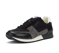 Guess Padova, Zapatillas Hombre, Negro, 44 EU
