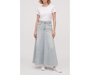 GUESS Paneled Maxi Skirt Girl Belle Talla: W24 | Faldas Maxi Outlet | Mujer
