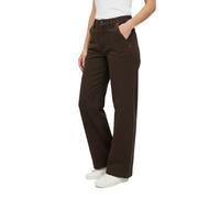Guess- Pantalones Anchos- Trousers- Mujer- Marrón- W24- Pantalones Anchos