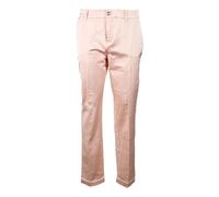 Guess- Pantalones Casuales de Viscosa y Spandex Elásticos- Trousers- Mujer- Rosa- M- Pantalones Casuales de Viscosa y Spandex Elásticos