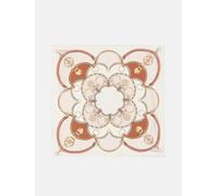 GUESS Pañuelo de seda, 60 x 60 cm, rosa con diseño de cadenas, art. AW5347SIL03