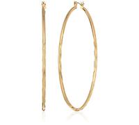 Guess Pendientes de aro para mujer, color dorado, talla única