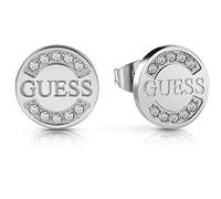 Guess Pendientes de botón Mujer chapado en plata - UBE28028
