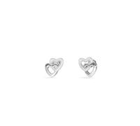 GUESS Pendientes de mujer BeLOVED color plata