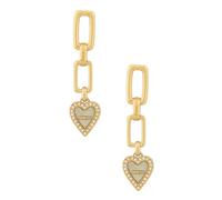 Guess Pendientes de mujer de oro Love Me Tender JUBE03236JWYGRHT
